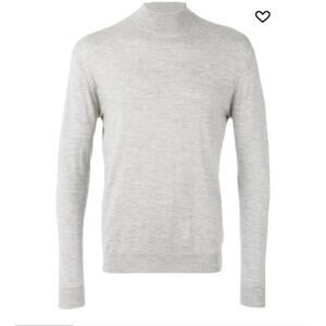 N.Peal fine gauge mock turtle neck jumper size XL